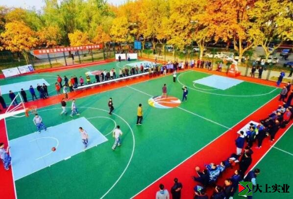 籃球場(chǎng)透水地坪