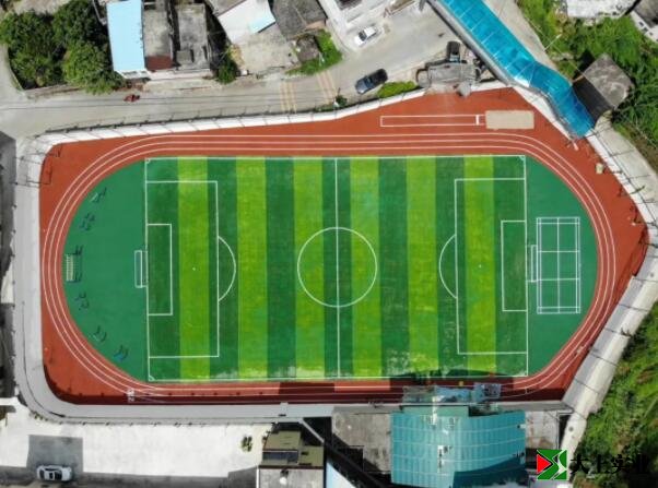 足球場(chǎng)俯瞰圖