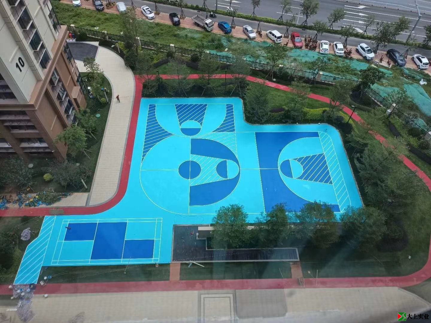 萬科城玖龍臺3D運(yùn)動場
