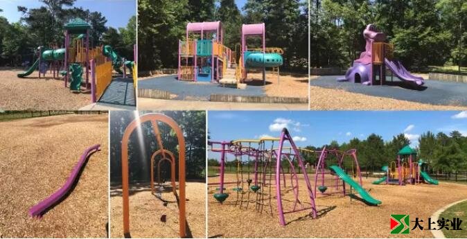 圖4  公園中的器械類游樂設(shè)施