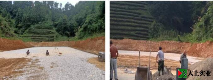 香田五人制足球場(chǎng)施工