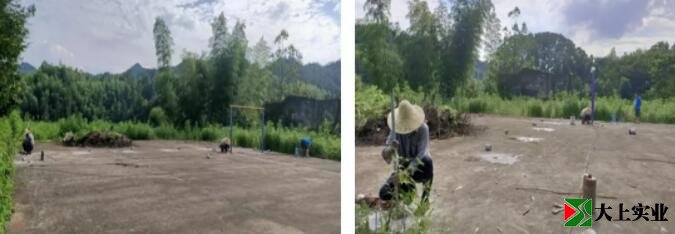 西坑五人制足球場(chǎng)施工