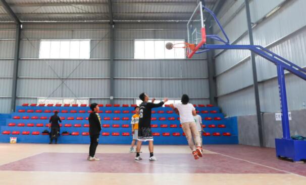 林口鎮(zhèn)林光村新建一個(gè)籃球場！