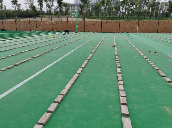 塑膠籃球場(chǎng)施工