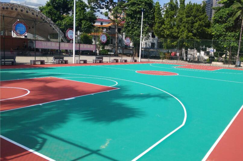 硅PU籃球場(chǎng)