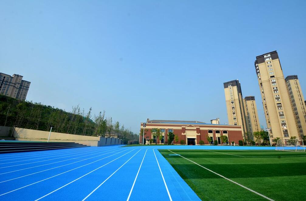 運動場、體育場塑膠跑道