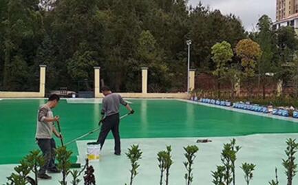 戶外籃球場(chǎng)的施工流程