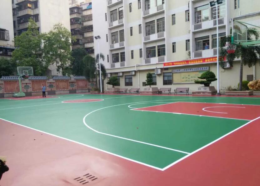 建塑膠籃球場(chǎng)多少錢