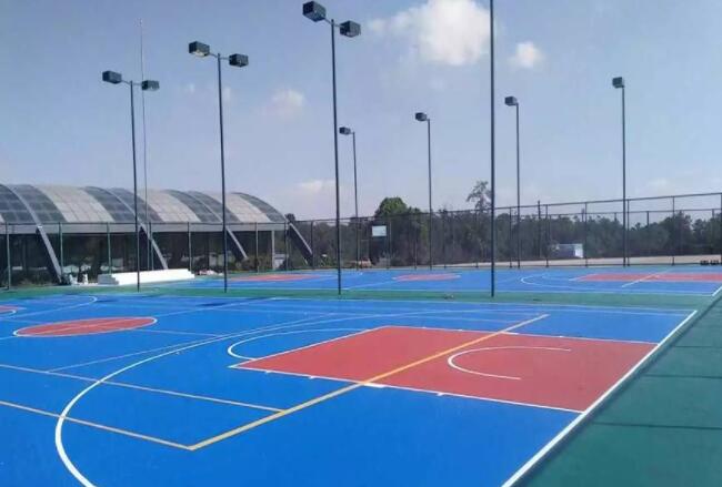 丙烯酸籃球場建設(shè)單位