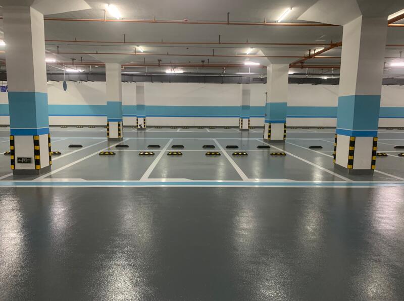 汕尾御景壹號(hào)地下車庫地坪漆