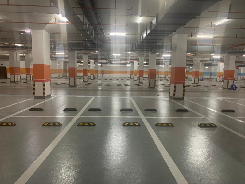 汕尾御景壹號(hào)地下車庫地坪漆