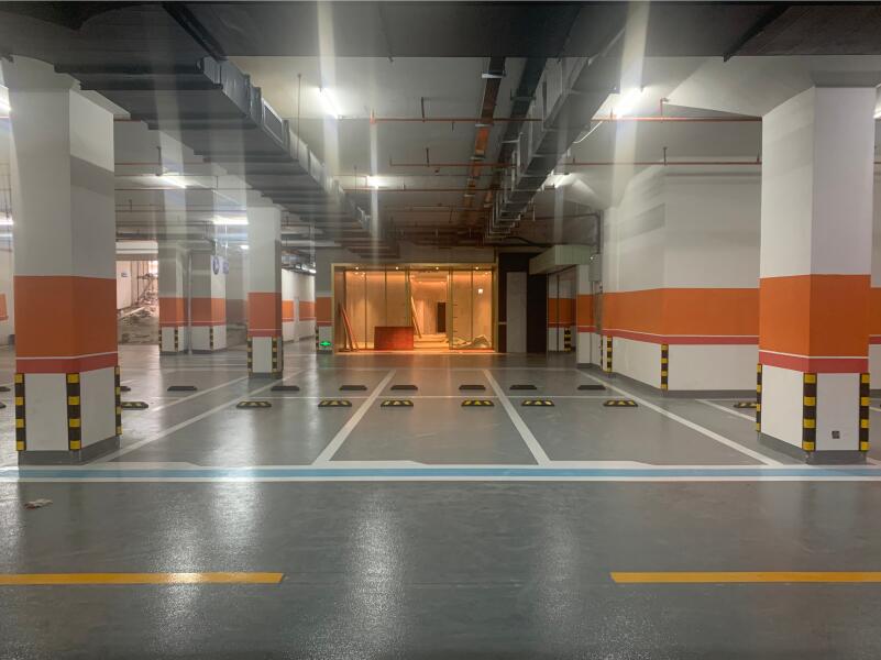 汕尾御景壹號(hào)地下車庫地坪漆