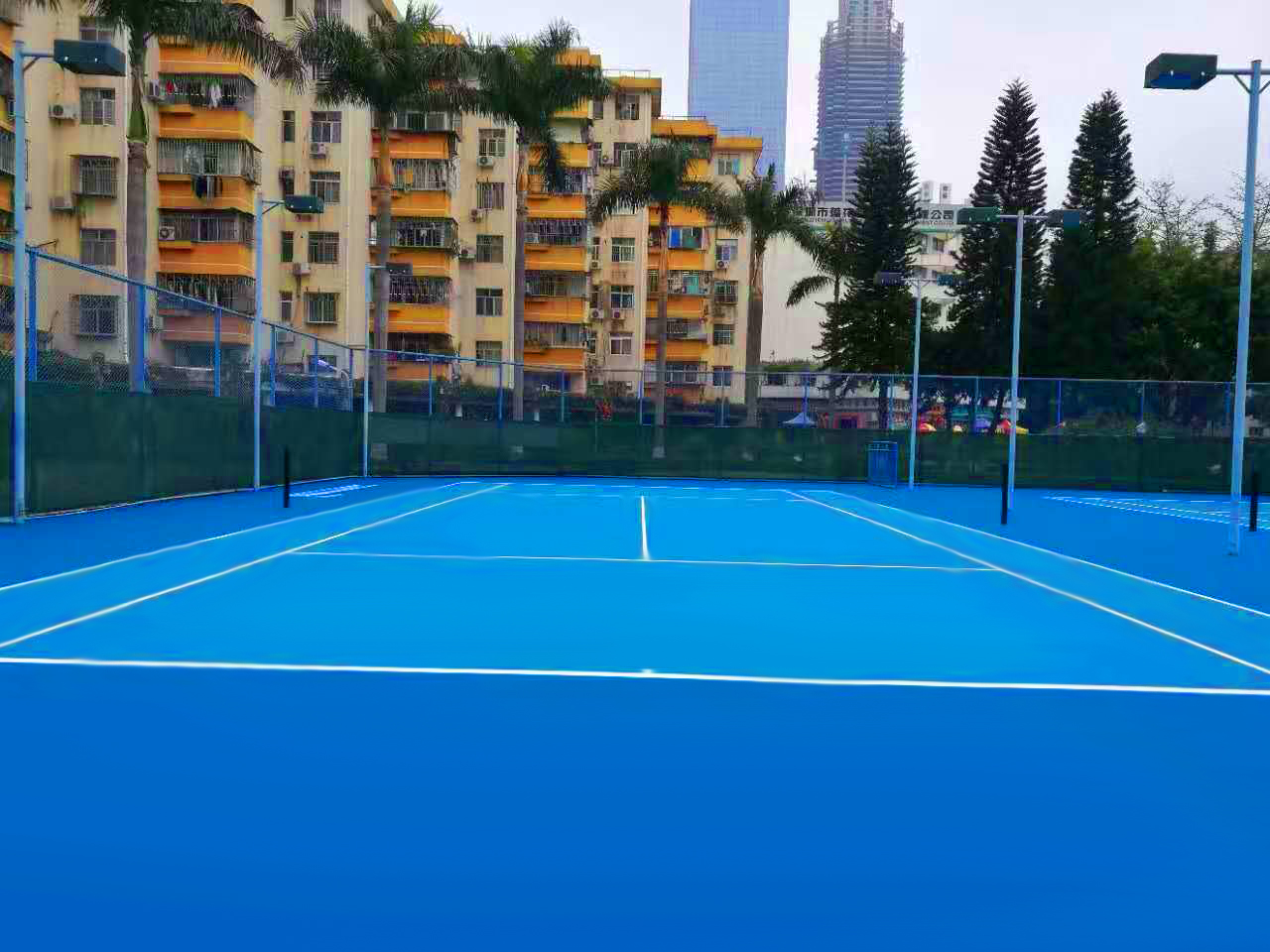 籃球場(chǎng)建設(shè)