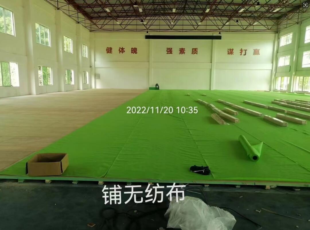 廣州某部隊室內(nèi)木地板球場運動場館建設(shè)施工項目