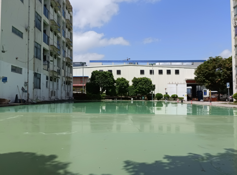 坑梓工業(yè)園硅PU籃球場施工項目