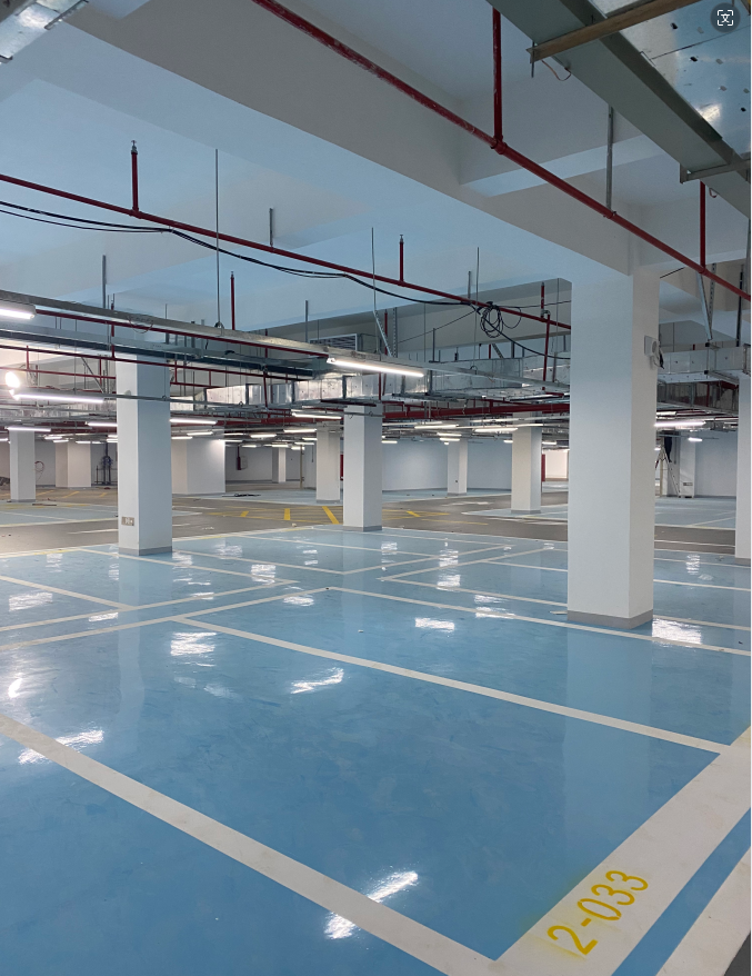 薯田蒲學校地下停車場地坪漆工程專業(yè)分包
