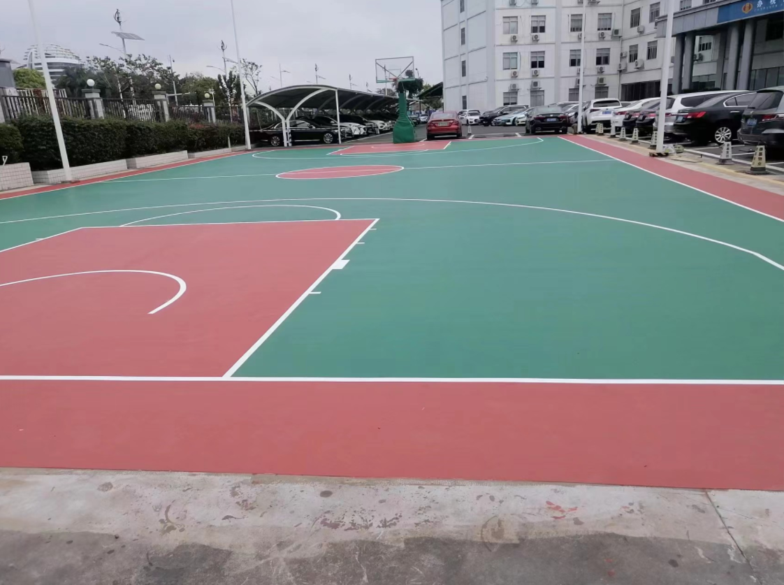 大鵬稅局籃球場(chǎng)工程